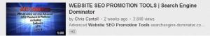 website seo promotion tools